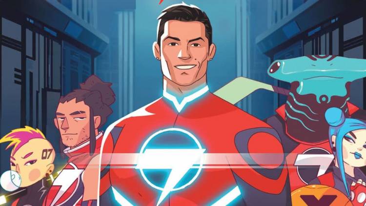 Cristiano Ronaldo presenta el tráiler de “Striker Force 7”