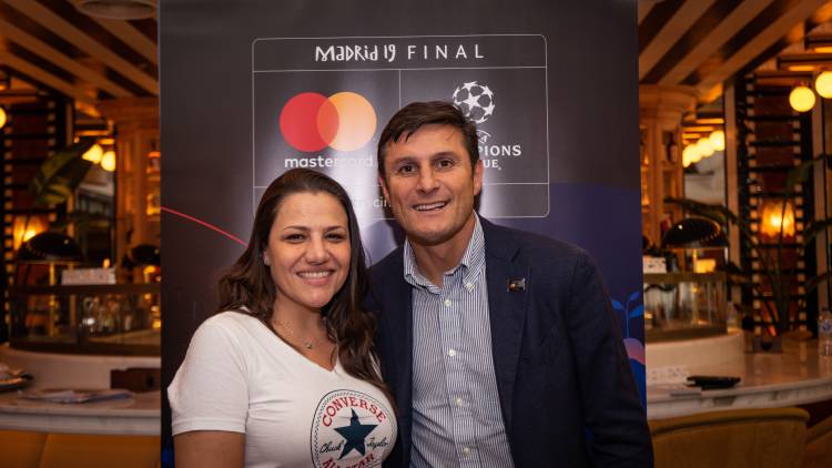 Javier Zanetti, nuevo embajador regional de Mastercard Latinoamérica