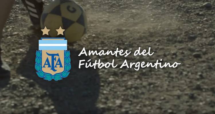 AFA presented the "Amantes del Fútbol Argentino" campaign