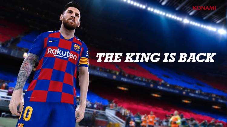 Messi will be at the top of the PES 2020 eFootball