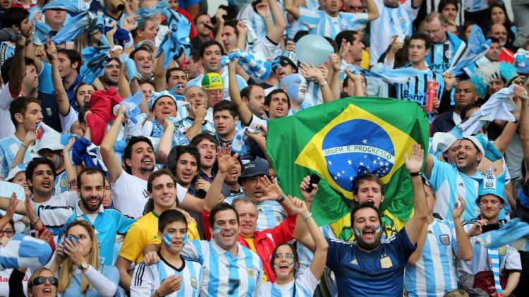 The Argentines will be the fans that travel the most to the Copa America