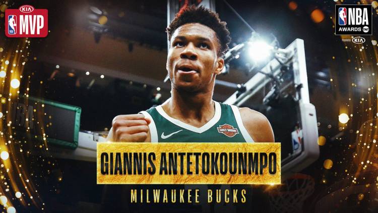 Nike celebrates the MVP of Giannis Antetokounmpo