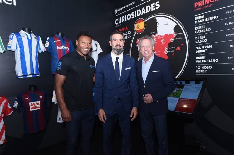 LaLiga recibió a los fans en su espacio interactivo de Rio de Janeiro