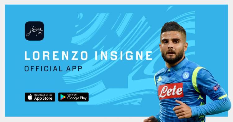 Lorenzo Insigne presentó su nueva app oficial 