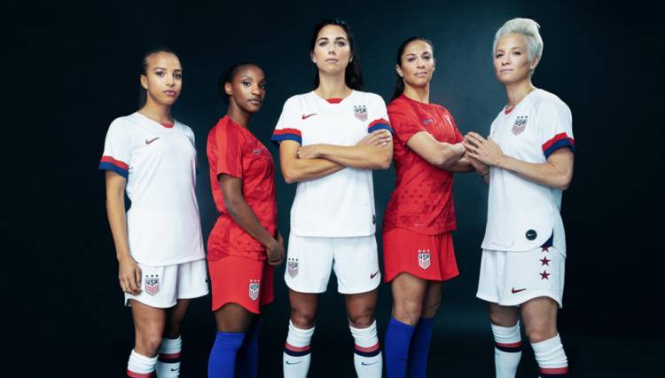 La camiseta femenina de Estados Unidos causa furor de ventas