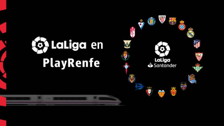 Renfe se convierte en transporte oficial de LaLiga