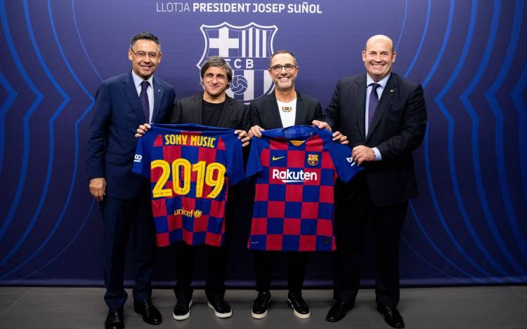 FC Barcelona se une a Sony Music