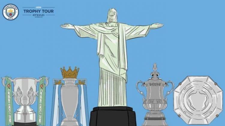 Manchester City “Trophy Tour” desembarca en Brasil