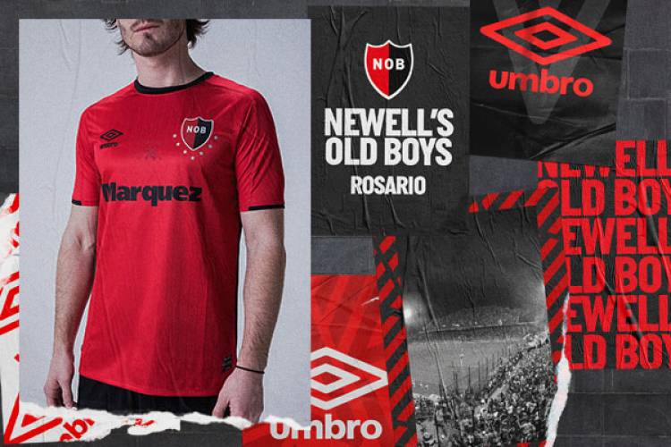 Umbro Argentina launches the Newell´s Old Boys alternative shirt