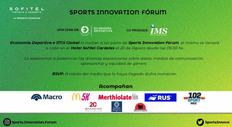 Economía Deportiva presenta un nuevo Sports Innovation Fórum