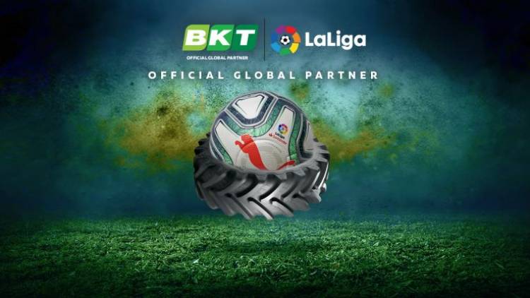 BKT tires will sponsor LaLiga for three years