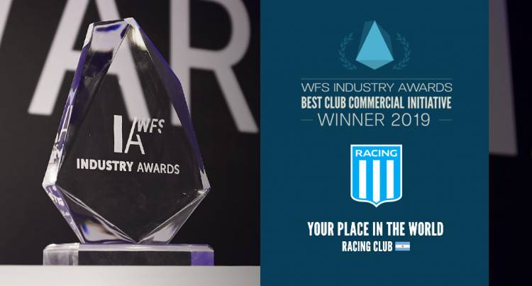 Racing Club was awarded at the Industry Awards