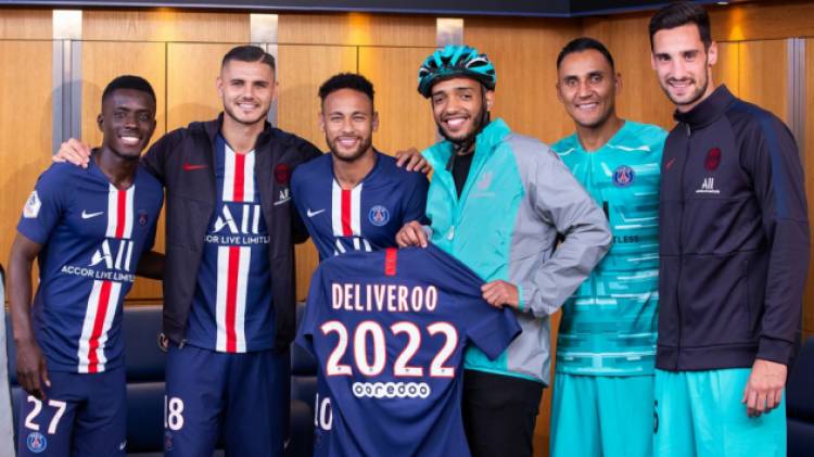 Deliveroo llega al Paris Saint Germain como socio Premium