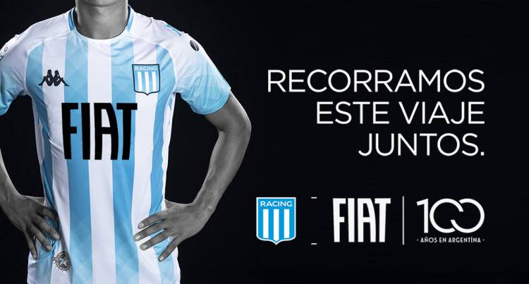 FIAT expande su patrocinio con Racing Club