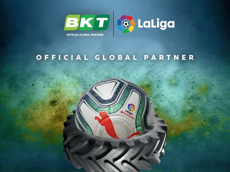 BKT se convierte en patrocinador de LaLiga