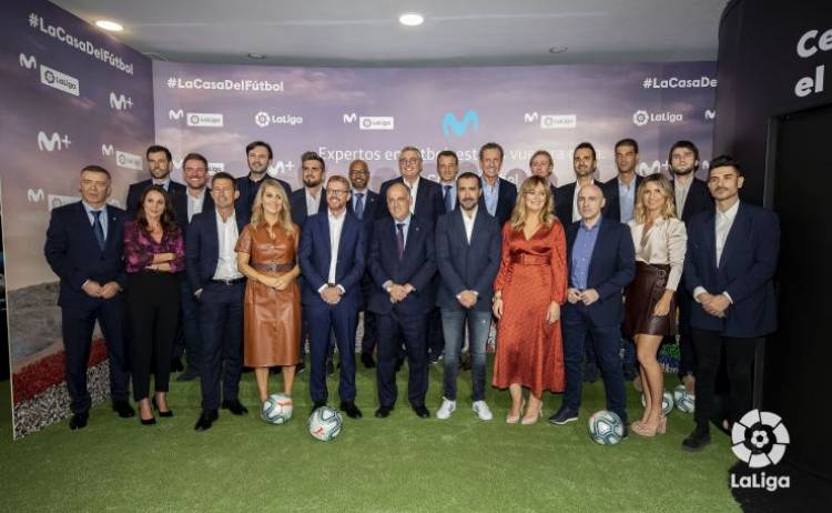 LaLiga y Movistar iniciaron su relación comercial