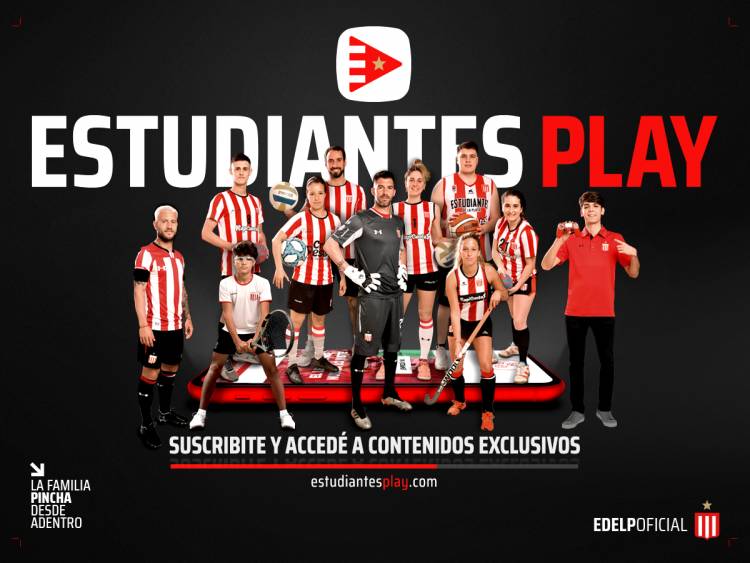 Estudiantes de La Plata presenta “Estudiantes Play”