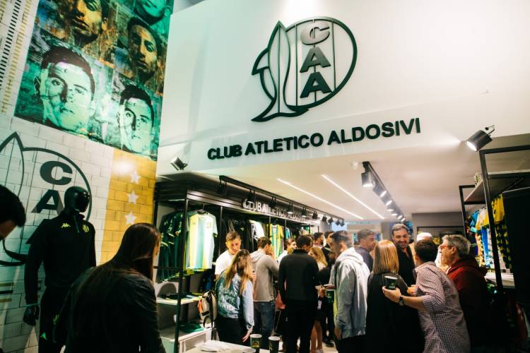 Aldosivi inauguró su Nueva Tienda Oficial