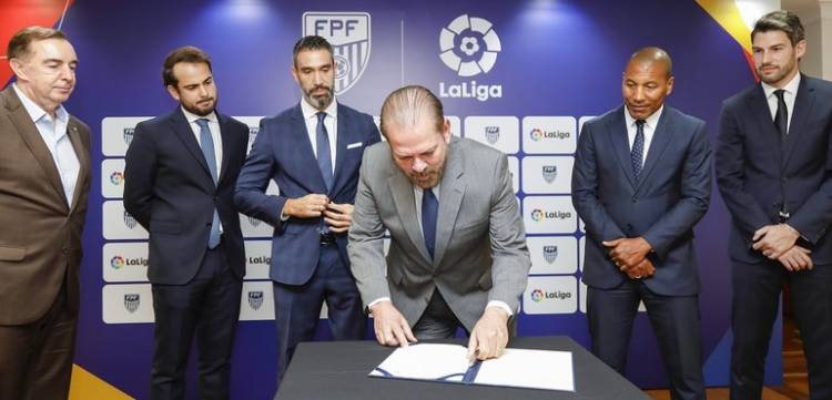 LaLiga firma un acuerdo de colaboración con la Federación Paulista de Fútbol