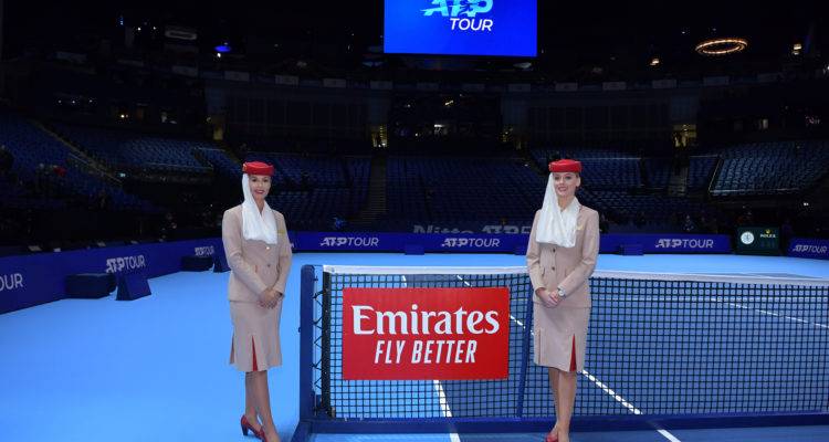 ATP World Tour tendrá el apoyo de Emirates hasta 2025