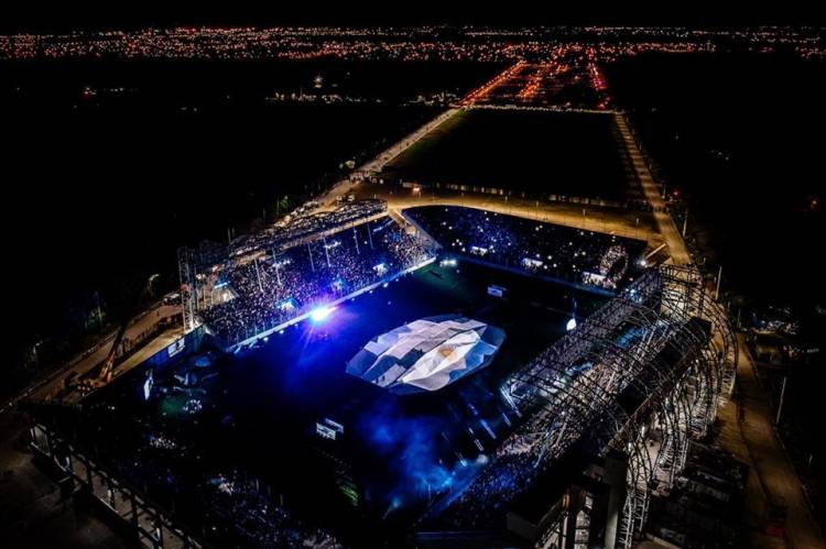 San Nicolás  inaugura el primer estadio Polideportivo 100% LED de Argentina 