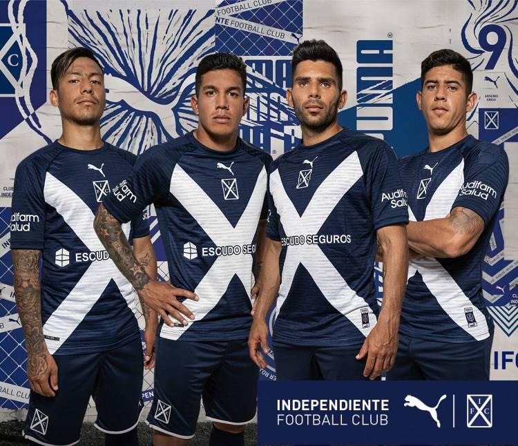 Puma presentó la tercera camiseta de Independiente