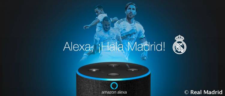 Real Madrid dice presente en Alexa