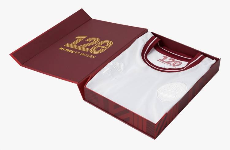 Adidas and Bayern Munich present a special shirt for 120 years