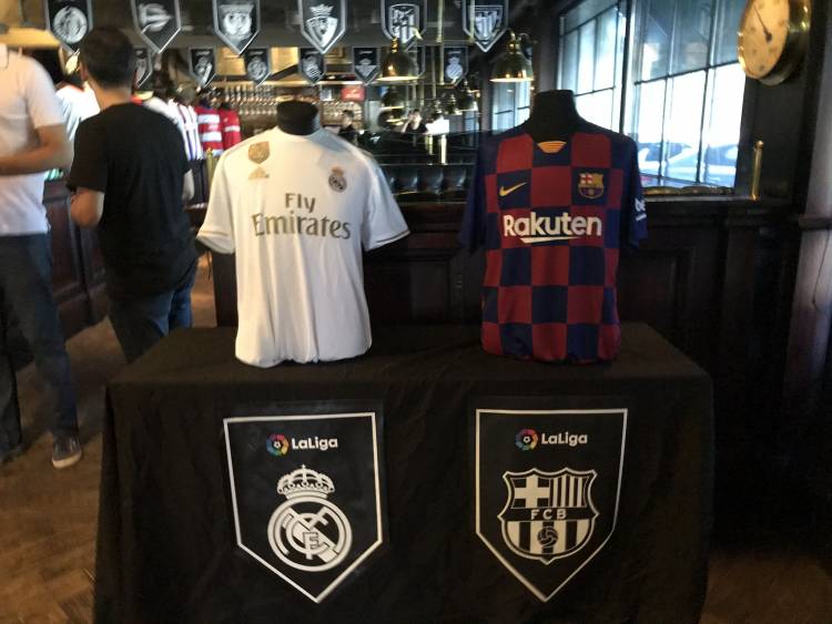 LaLiga presentó “El clásico” en Buenos Aires