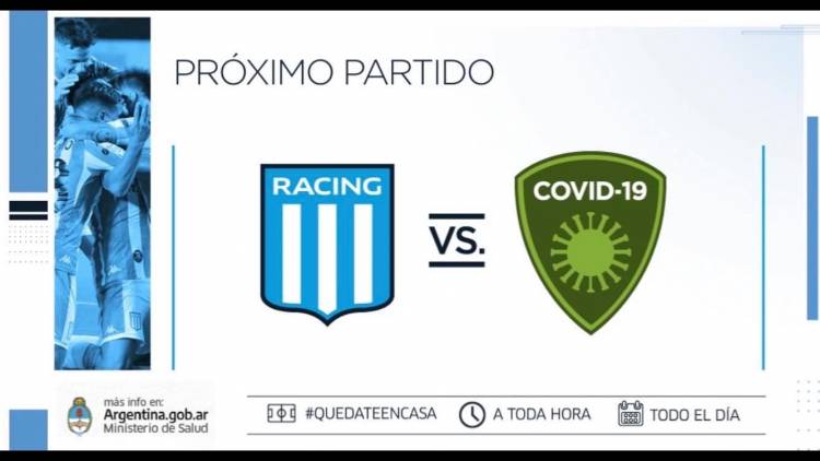 Racing desafió al coronavirus