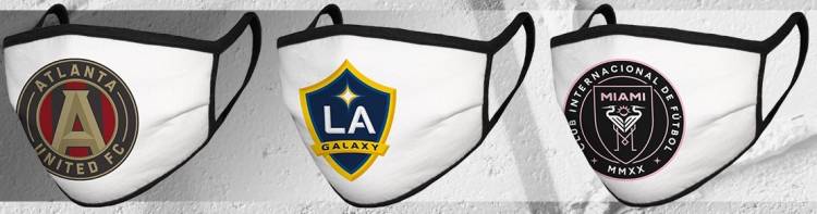 MLS Launches Line of “Face Masks” for Each Franchise