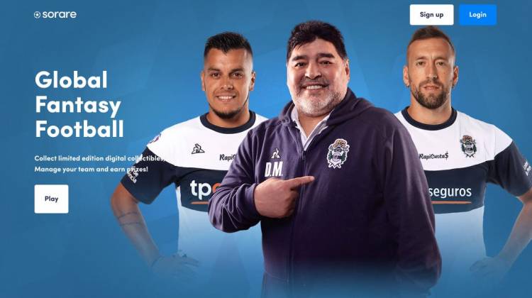 Gimnasia llega a Sorare, global fantasy football