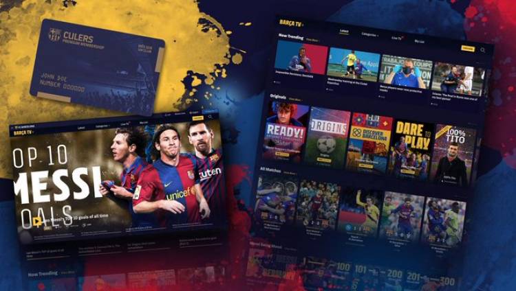 Barcelona presented its digital streaming platform “Barça TV +”