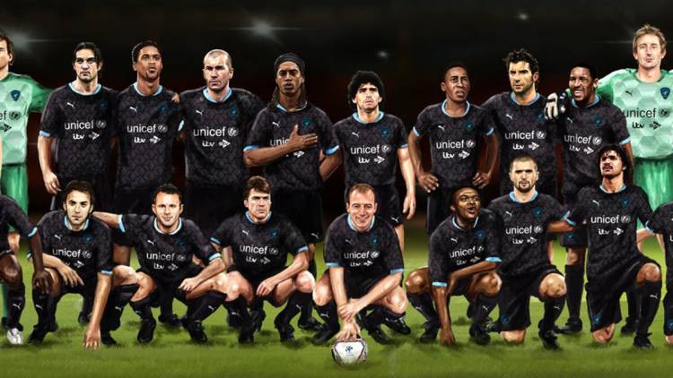 EA Sports presented its star team to contest the eSoccer Aid