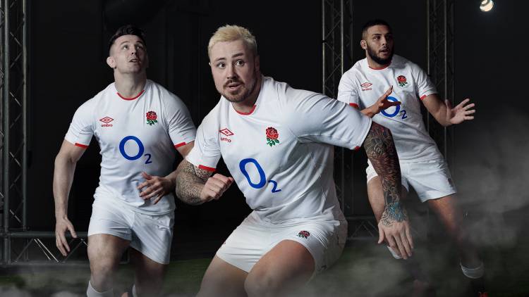 Umbro devela el nuevo kit de rugby de Inglaterra