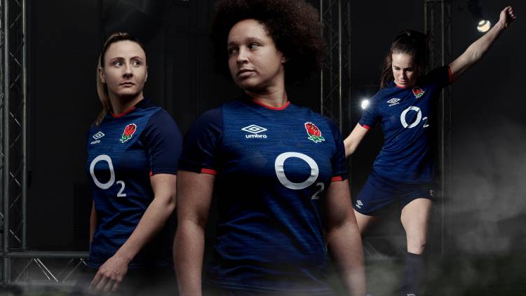 Umbro devela el nuevo kit de rugby de Inglaterra