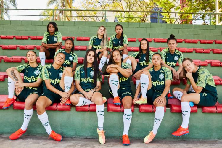 Historic agreement between Puma and the Palmeiras women's team