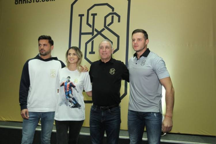 Hristo Stoichkov presentó su marca H8S