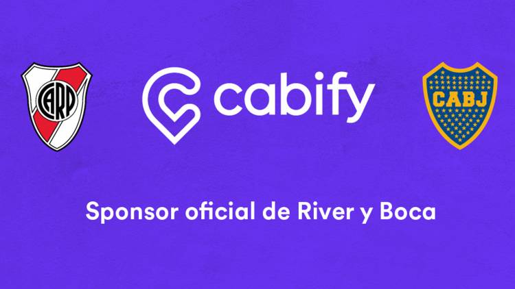 Cabify se convierte en sponsor oficial de Boca Juniors y River Plate