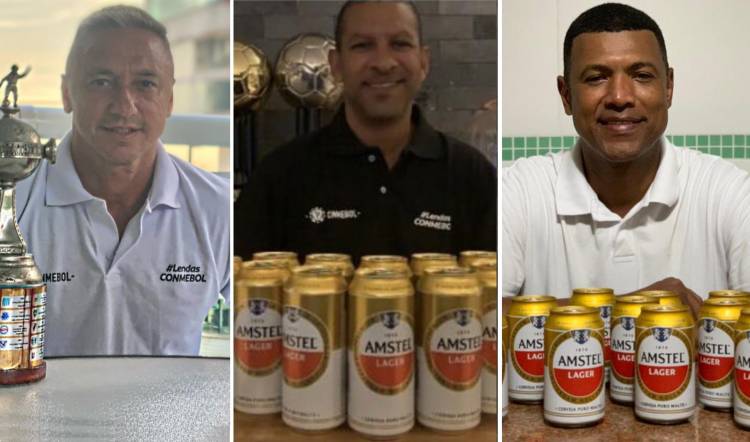 Amstel beat the Final with the CONMEBOL Legends