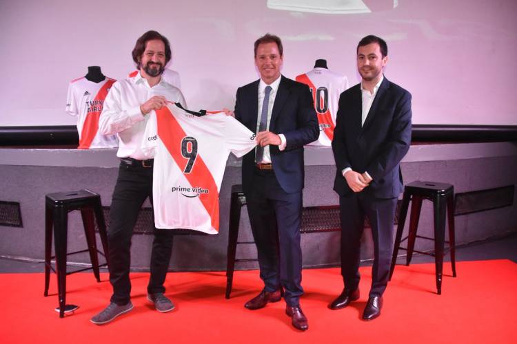 Amazon Prime Video, nuevo sponsor de River Plate