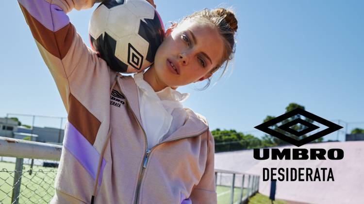 Umbro y Desiderata lanzan una cápsula exclusiva