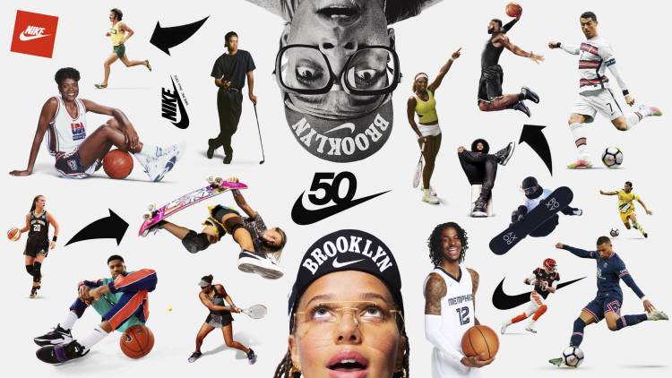 Nike celebrates its 50th anniversary