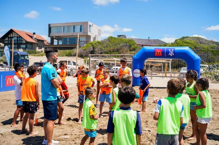 McDonald's will organize soccer clinics and environmental awareness workshops throughout the country