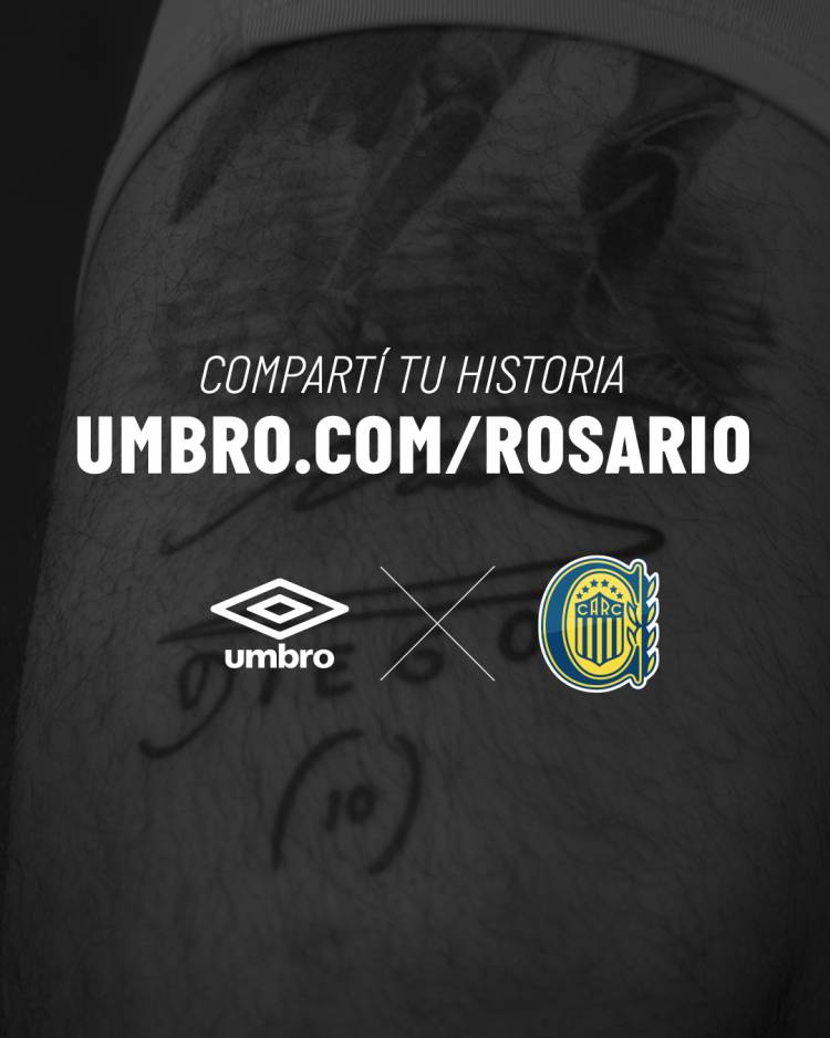 Umbro invites Rosario Central fans to share their tattoos