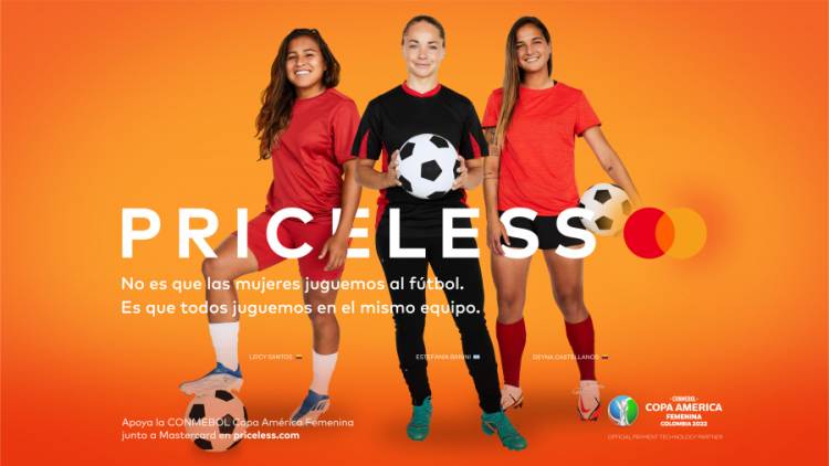 Mastercard takes the first step in sponsoring the CONMEBOL Copa América Femenina