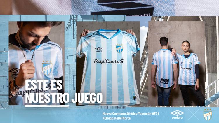 Umbro presented the new Atlético Tucumán shirt