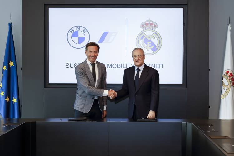 BMW es nuevo sponsor global de Real Madrid