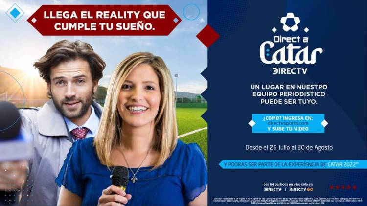 DIRECTV lanza un reality para ir a Qatar