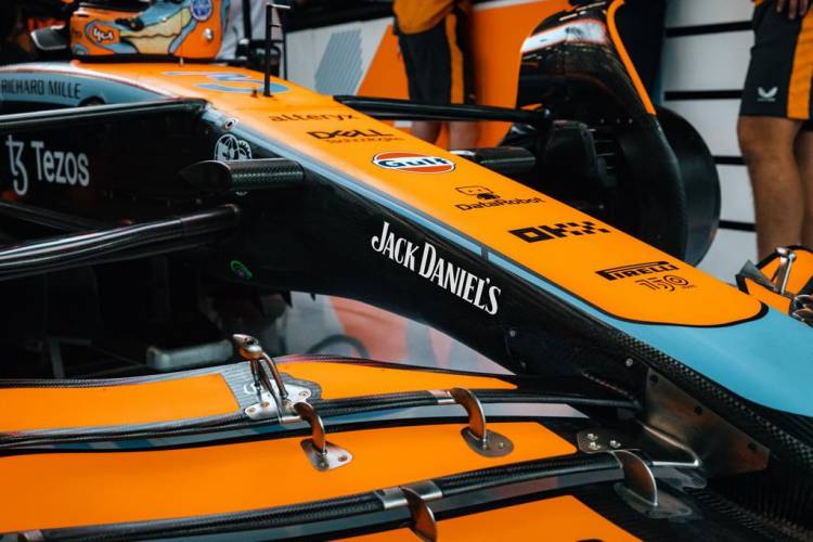 Jack Daniel ’s se asocia con McLaren para llegar a la Fórmula 1